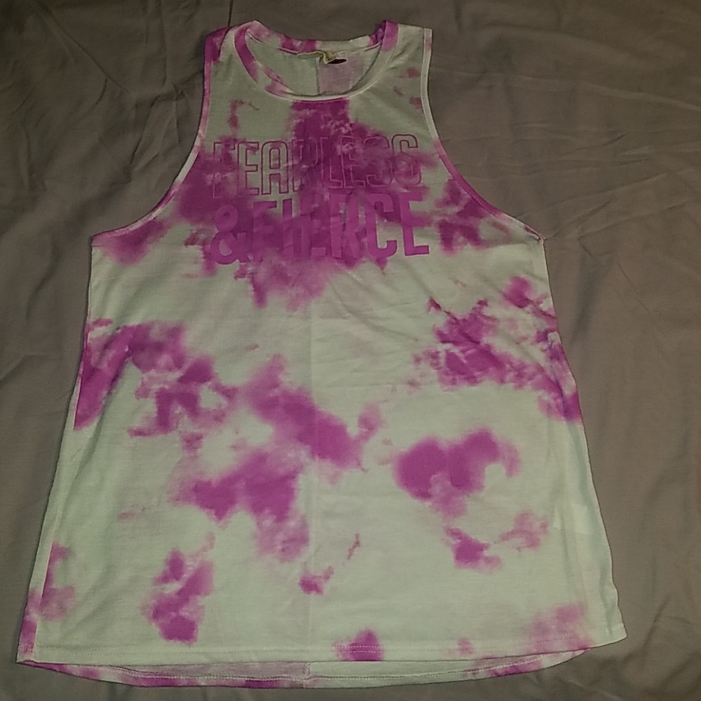 Fearless & Fierce tank top